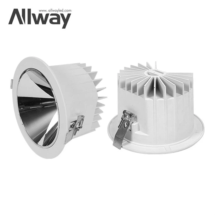 Commercial Multicolor Reflector Ip54 Led Downlights